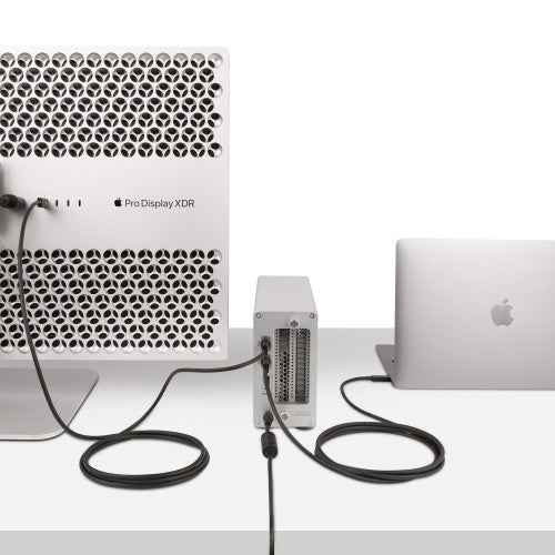 StarTech.com 6ft (2m) Active Thunderbolt 4 Cable, 40Gbps, 100W Power Delivery, 4K/8K Video, Intel-Certified Thunderbolt Cable - Compatible w/ USB4/Thunderbolt 4/ USB 3.2/ USB Type-C/DisplayPort/Thunderbolt 3