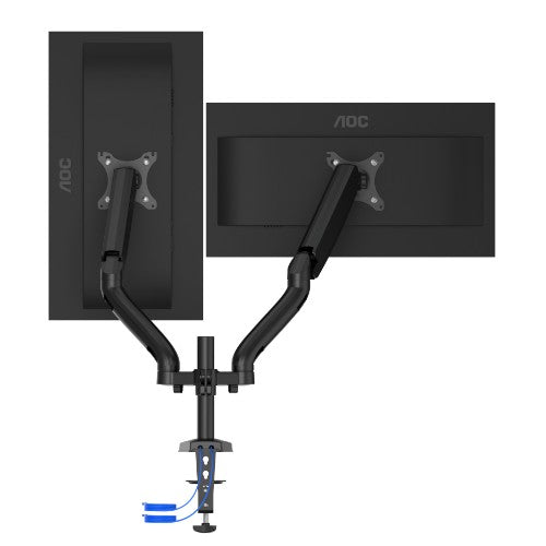 AOC AD110DX monitor mount / stand 81.3 cm (32") Desk Black