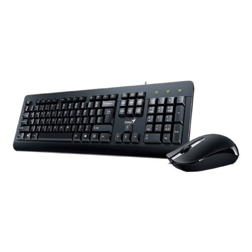 Genius Computer Technology KM-160 keyboard Mouse included Universal USB Black