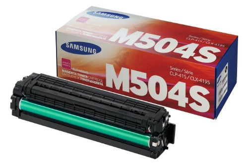 Samsung CLT-M504S/ELS/M504 Toner cartridge magenta, 1.8K pages ISO/IEC 19798 for Samsung CLP 415