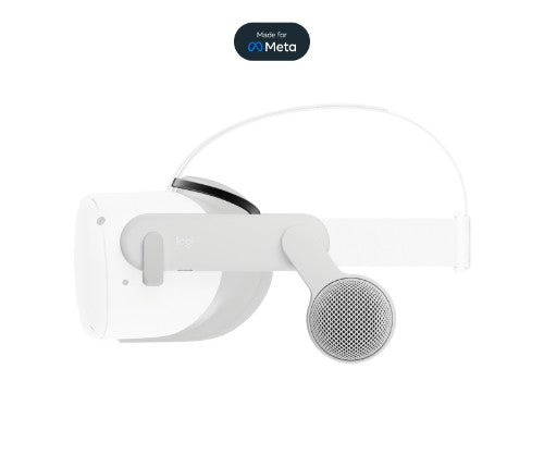 Logitech 982-000154 headphones/headset Wired Head-band Virtual reality (VR) USB Type-C White