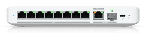 Ubiquiti UniFi Flex 2.5G Managed L2 2.5G Ethernet (100/1000/2500) Power over Ethernet (PoE) Desktop/Wall-Mounting White