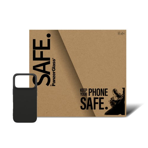 PanzerGlass SAFE. by ® TPU Case Black iPhone 17 Pro | Bulk