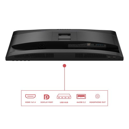 AOC E4 24E4CV computer monitor 60.5 cm (23.8") 1920 x 1080 pixels Full HD LED Black