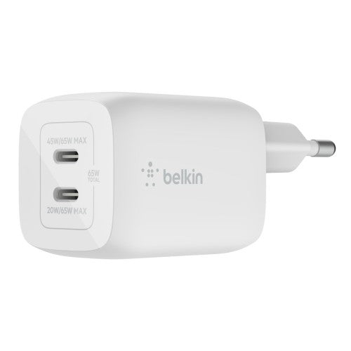 Belkin WCH013vfWH Laptop, Smartphone, Tablet White AC Fast charging Indoor