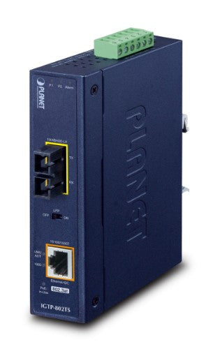 PLANET IGTP-805AT network media converter 2000 Mbit/s 1310 nm Blue