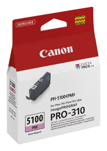 Canon 6957C001/PFI-5100PM Ink cartridge light magenta 430 Photos for Canon IPF PRO-310