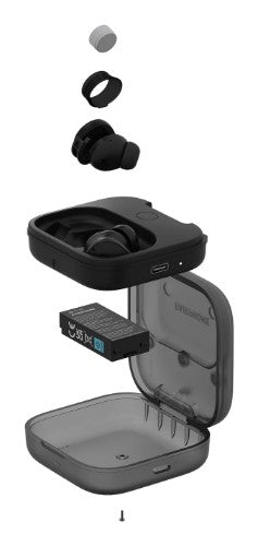 Fairphone Fairbuds Headset True Wireless Stereo (TWS) In-ear Calls/Music USB Type-C Bluetooth Black