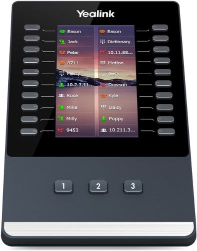 Yealink EXP43 IP add-on module Black, Grey 23 buttons