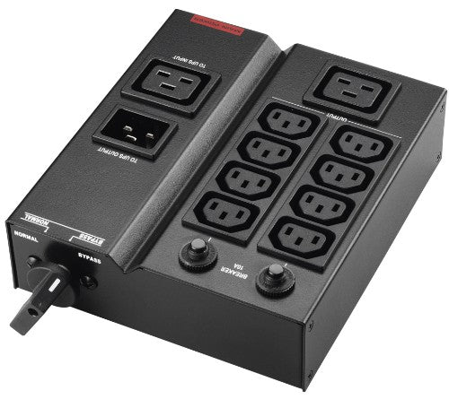 PowerWalker MBS/PDU IEC 1-3kVA power distribution unit (PDU) 9 AC outlet(s) Black