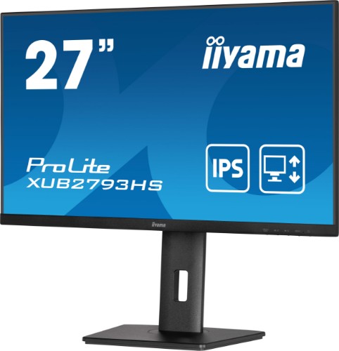 iiyama ProLite XUB2793HS-B7 computer monitor 68.6 cm (27") 1920 x 1080 pixels Full HD LED Black