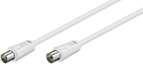 Microconnect COAX050W coaxial cable 5 m White