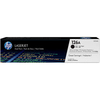 HP CE310AD/126A Toner black twin pack, 2x1.2K pages/5% Pack=2 for HP LJ Pro CP 1025