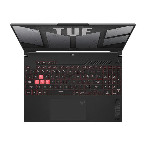 ASUS TUF Gaming A15 FA507NUR-LP011W AMD Ryzen™ 7 7435HS Laptop 39.6 cm (15.6") Full HD 16 GB DDR5-SDRAM 1 TB SSD NVIDIA GeForce RTX 4050 Wi-Fi 6 (802.11ax) Windows 11 Home Black, Grey