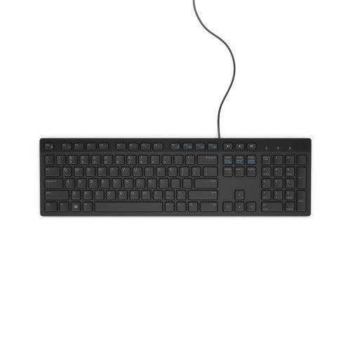 DELL KB216 keyboard Universal USB AZERTY French Black