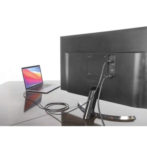 Manhattan USB-C to HDMI Cable, 4K@60Hz, 1m, Black, Male to Male, Three Year Warranty, Equivalent to CDP2HD2MBNL