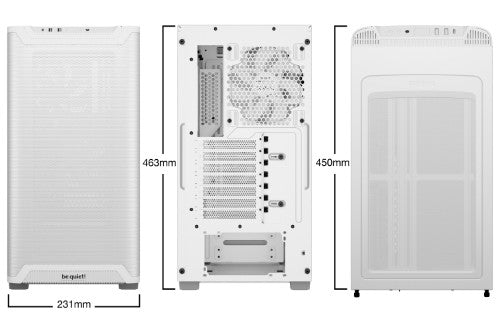 be quiet! PURE BASE 501 Airflow Window White Midi Tower