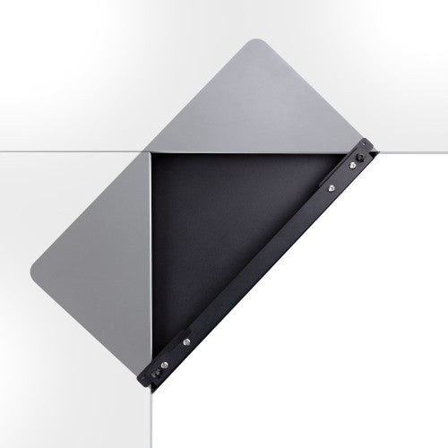 StarTech.com Clamp-On Steel Desk Corner Sleeve for L-Shaped/Corner Desk, For 0.5-1.5in (12.7-38.1mm) Desks, Increase Space for Keyboard/Mouse, Desk Extender/Tray For Wooden/Steel Desks, Ships Assembled
