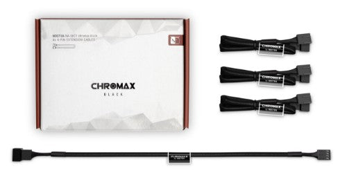 Noctua NA-SEC1 CHROMAX.BLACK Cable extension
