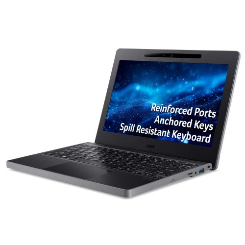 Acer TravelMate B3 laptop (TMB311-33-TCO) - 11.6" HD IPS, Intel N200, 8GB, 128GB SSD, Windows 11 Pro Education