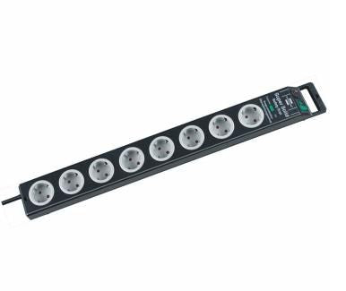 Brennenstuhl 1153380318 surge protector Black, Grey 9 AC outlet(s) 2.5 m