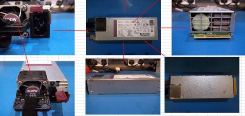 HPE 866793-001 power supply unit 800 W Flex ATX Silver