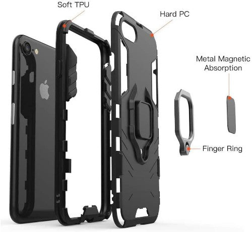 CoreParts MOBX-COV-JL-11 mobile phone case 15.5 cm (6.1") Cover Black