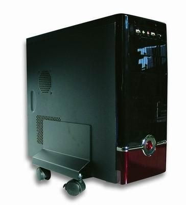 Techly ICA-CS-34 multimedia cart/stand Black PC
