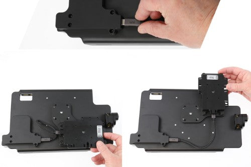 Brodit 217042 interface hub USB Type-C 1000 Mbit/s Black