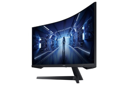 Samsung LC34G55TWWPXXU computer monitor 86.4 cm (34") 3440 x 1440 pixels UltraWide Quad HD LED Black