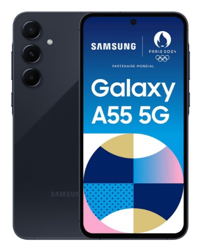 Samsung Galaxy A55 5G 16.8 cm (6.6") Dual SIM Android 14 USB Type-C 8 GB 256 GB 5000 mAh Navy
