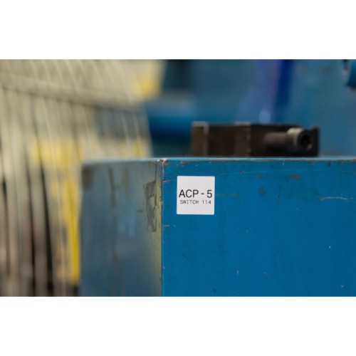 Brady M4-89-422 printer label Black, White Self-adhesive printer label