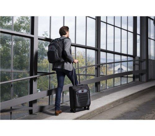 Wenger/SwissGear Synergy backpack Casual backpack Black, Grey Polyester