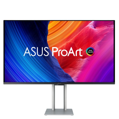 ASUS ProArt OLED PA32UCDM computer monitor 80 cm (31.5") 3840 x 2160 pixels 4K Ultra HD QD-OLED Silver