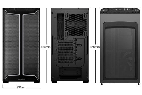 be quiet! Pure Base 501 DX Black Midi Tower