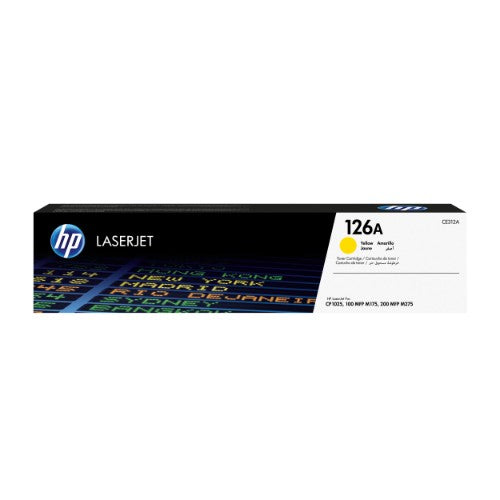 HP CE312A/126A Toner yellow, 1K pages ISO/IEC 19798 for HP LJ Pro CP 1025
