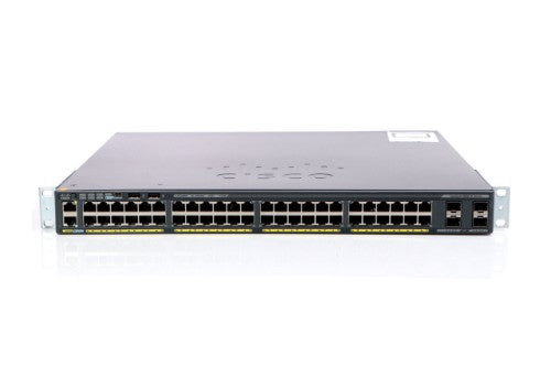 Cisco Small Business WS-C2960X-48LPS-L Managed L2/L3 Gigabit Ethernet (10/100/1000) Power over Ethernet (PoE) 1U Black