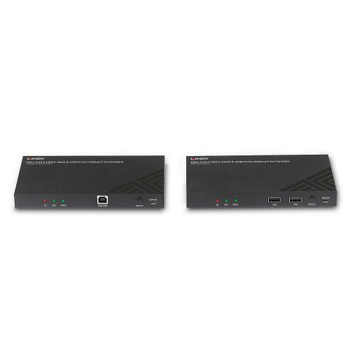 Lindy 100m Cat.6 HDMI 4K60, Audio, IR and RS-232 HDBaseT KVM Extender