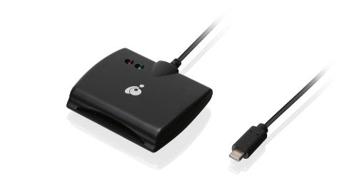 iogear GSR205 smart card reader Indoor USB 3.2 Gen 1 (3.1 Gen 1) Black