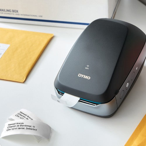 DYMO LabelWriter Wireless Label Maker | Wi-Fi/Network Label Printer | Black