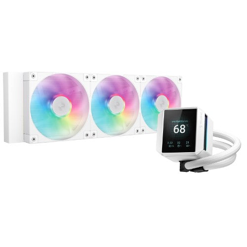 DeepCool Mystique 360 WH ARGB Processor All-in-one liquid cooler 12 cm White 1 pc(s)