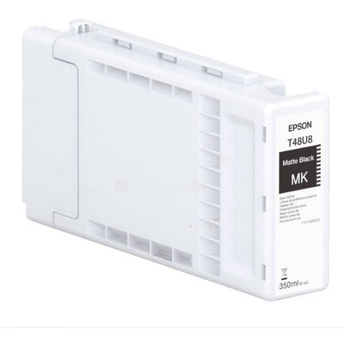 Epson C13T48U80N/T48U8 Ink cartridge black matt 350ml for Epson SC-P 8500