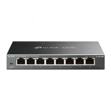 TP-Link TL-SG108E network switch Managed L2 Gigabit Ethernet (10/100/1000) Black