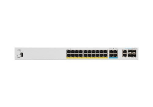 Cisco Catalyst C1300-24MGP-4X network switch Managed L2/L3 Power over Ethernet (PoE) Grey