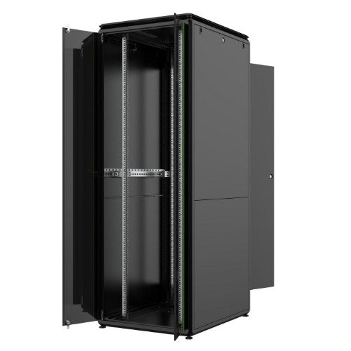 Lanview RDL46U81BL rack cabinet 46U Freestanding rack Black
