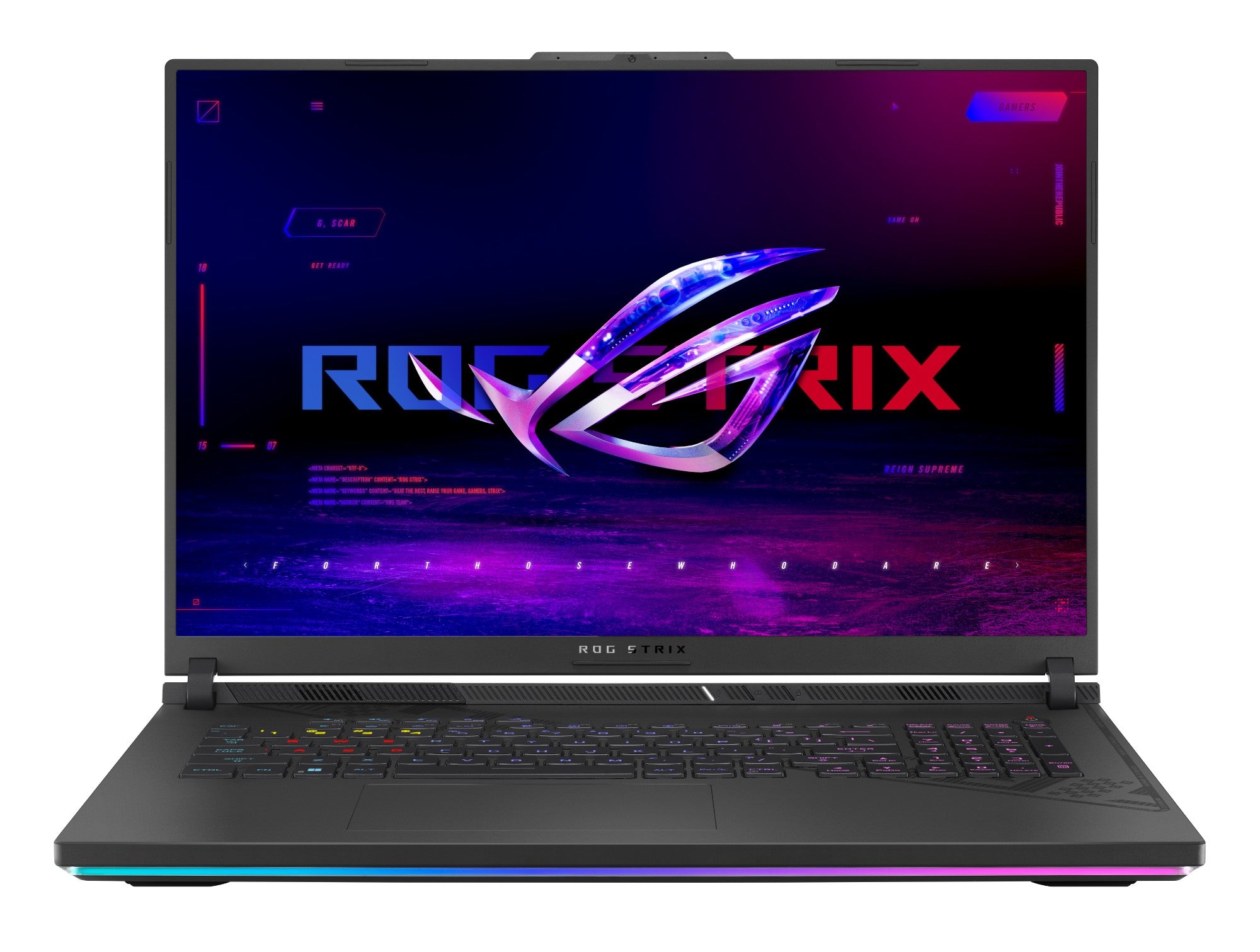 ASUS ROG Strix G18 G814JIR-N6003W/R Intel® Core™ i9 i9-14900HX Laptop 45.7 cm (18") WQXGA 32 GB DDR5-SDRAM 1 TB SSD NVIDIA GeForce RTX 4070 Wi-Fi 6E (802.11ax) Windows 11 Home Black, Grey