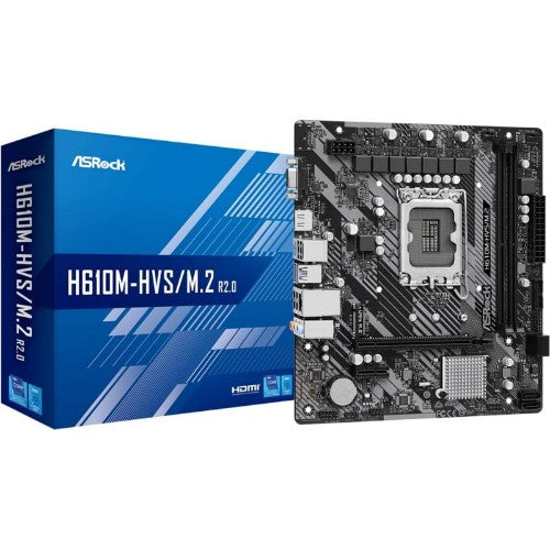 Asrock H610M-HDV/M.2 R2.0 motherboard Intel H610 LGA 1700 micro ATX