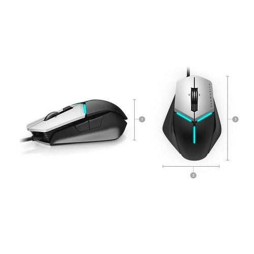 Alienware AW958 mouse Gaming Ambidextrous USB Type-A Optical 12000 DPI