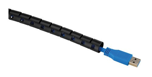 Neomounts ADS06-140BL Cable sleeve - for 1-3 cables - universal