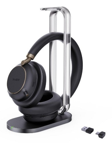 Yealink BH76 Plus with Charging Stand Teams Black USB-C/A Headset